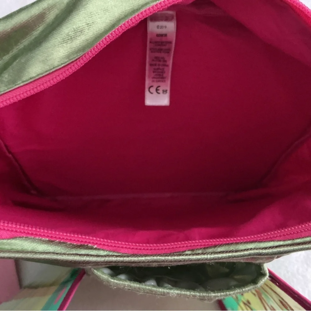 American Girl fairy wings backpack sparkling green and pink good condition